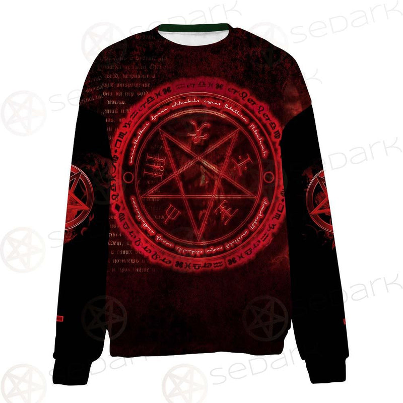 Satanic Red Art SED-0596 Unisex Sweatshirt