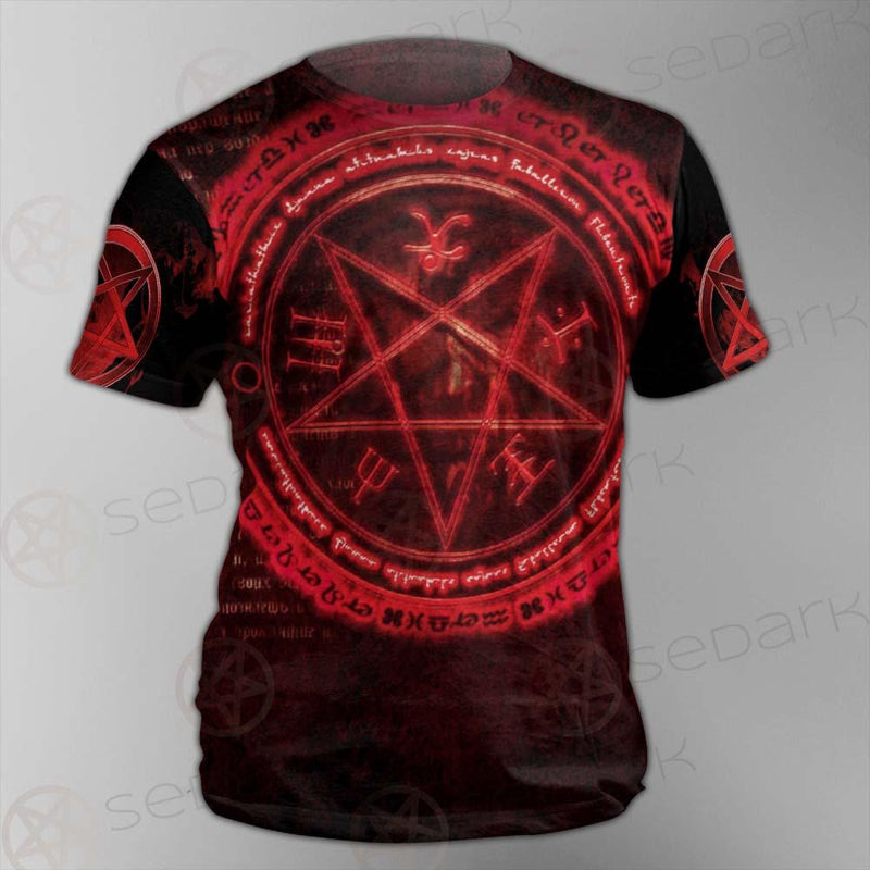 Satanic Red Art SED-0596 Unisex T-shirt