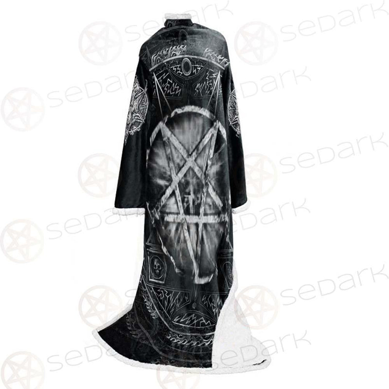 The Sigil Baphomet SED-0597 Sleeved Blanket