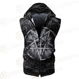 The Sigil Baphomet SED-0597 Zip Sleeveless Hoodie