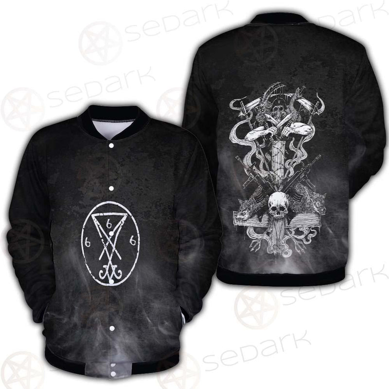 Sigil Of Lucifer 666 SED-0598 Button Jacket