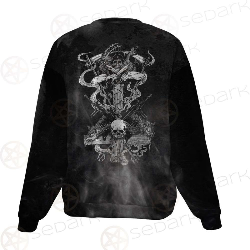 Sigil Of Lucifer 666 SED-0598 Unisex Sweatshirt