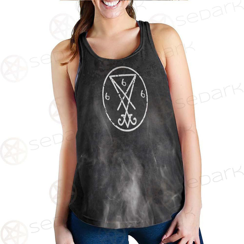 Sigil Of Lucifer 666 SED-0598 Women Tank Top