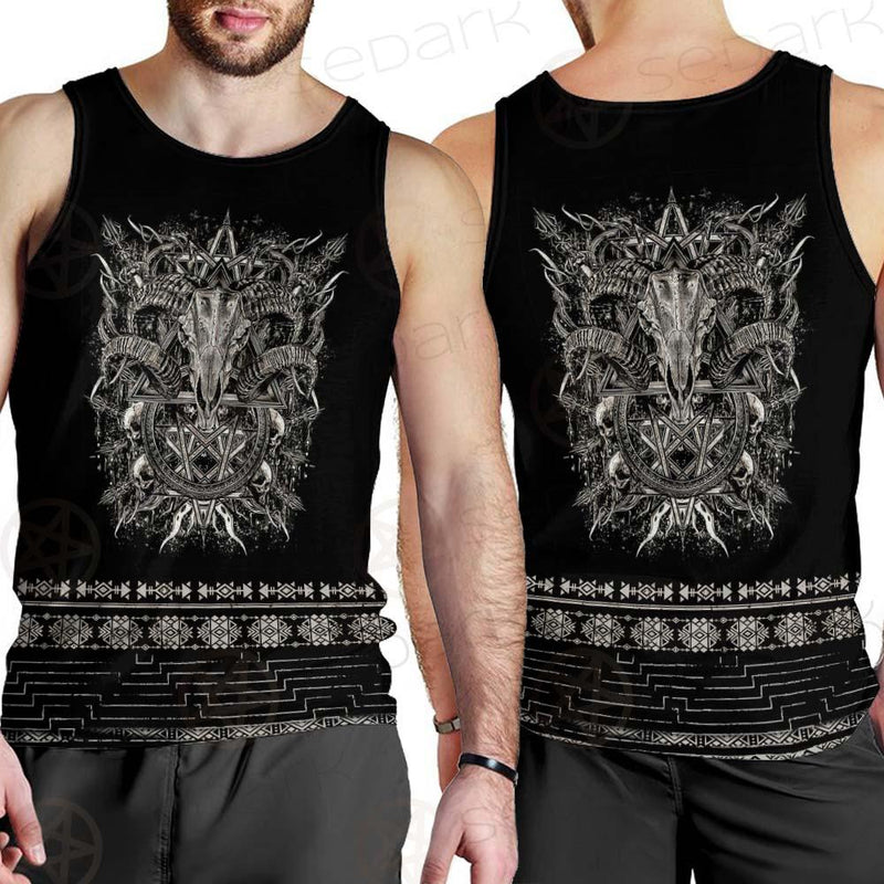 Satanic The Dark Side SED-0599 Men Tank-tops