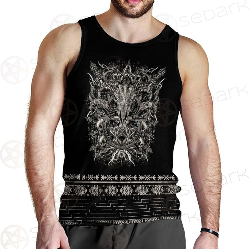 Satanic The Dark Side SED-0599 Men Tank-tops