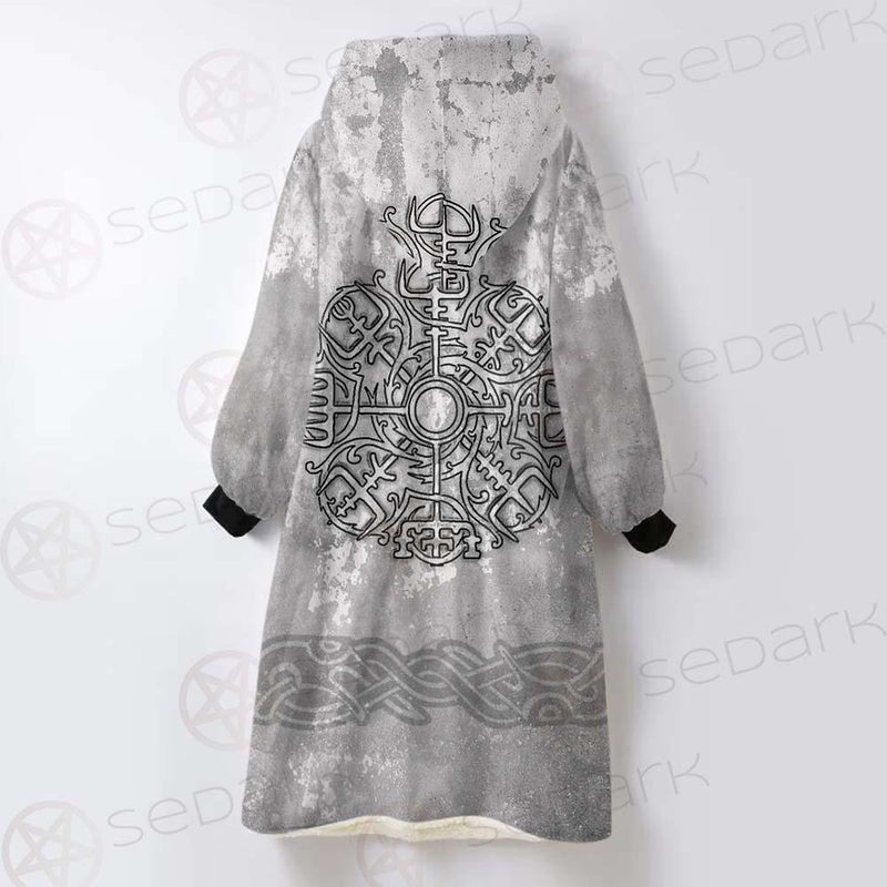 Viking Compass SED-0600 Oversized Sherpa Blanket Hoodie