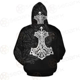 Thor Hammer Viking Pattern SED-0601 Hoodie & Zip Hoodie