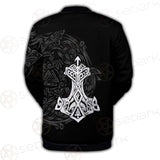 Thor Hammer Viking Pattern SED-0601 Button Jacket