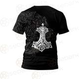 Thor Hammer Viking Pattern SED-0601 Unisex T-shirt