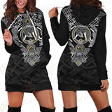 Viking Tattoo Norse Mythology SED-0602 Hoodie Dress