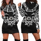 Viking Pattern SED-0603 Hoodie Dress