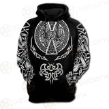 Viking Pattern SED-0603 Hoodie & Zip Hoodie Raglan