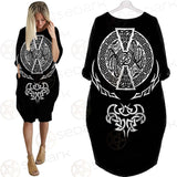 Viking Pattern SED-0603 Batwing Pocket Dress