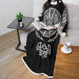 Viking Pattern SED-0603 Sleeved Blanket