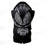 Viking Pattern SED-0603 Zip Sleeveless Hoodie