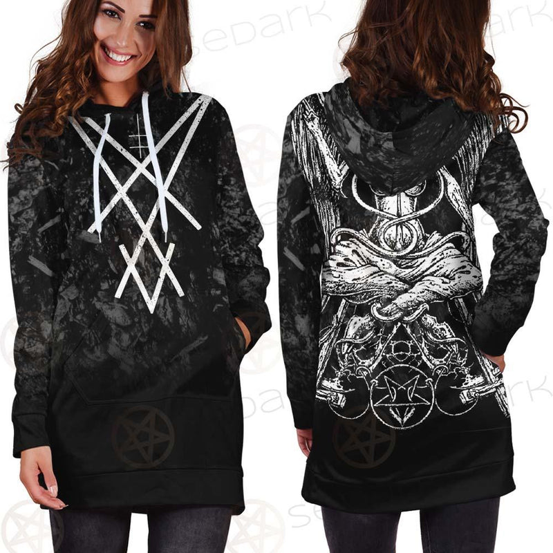 Baphomet Art SED-0604 Hoodie Dress