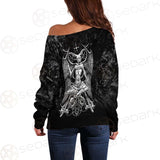 Baphomet Art SED-0604 Off Shoulder Sweaters