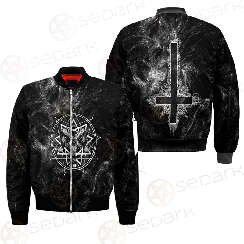 Satanic Goat Head Cross Inverted SED-0605 Jacket