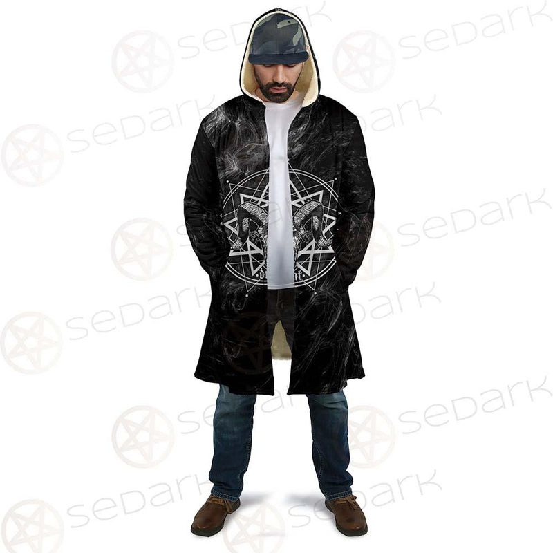 Satanic Goat Head Cross Inverted SED-0605 Cloak