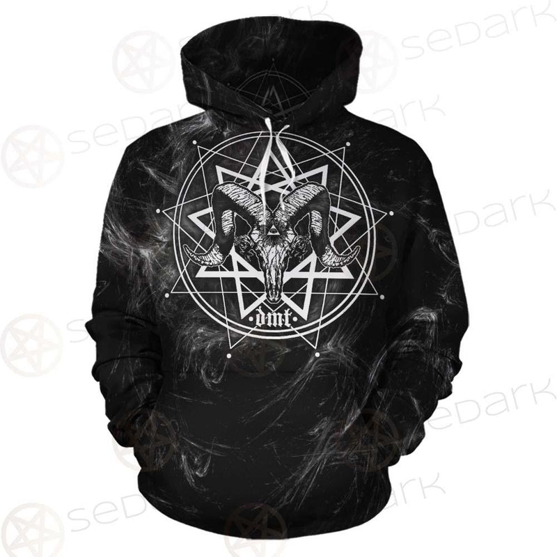 Satanic Goat Head Cross Inverted SED-0605 Hoodie & Zip Hoodie