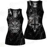 Satanic Goat Head Cross Inverted SED-0605 Women Tank Top