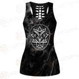 Satanic Goat Head Cross Inverted SED-0605 Women Tank Top