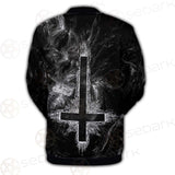 Satanic Goat Head Cross Inverted SED-0605 Button Jacket