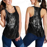 Satanic Goat Head Cross Inverted SED-0605 Women Tank Top