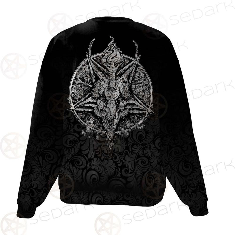 Baphoment And Satanic Symbols SED-0606 Unisex Sweatshirt