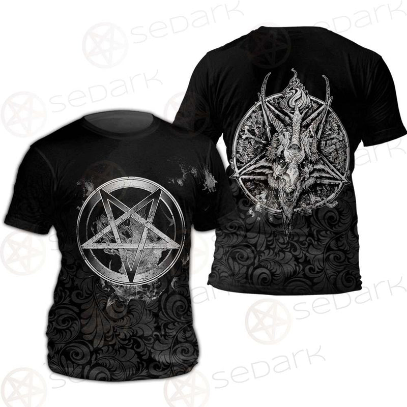 Baphoment And Satanic Symbols SED-0606 Unisex T-shirt