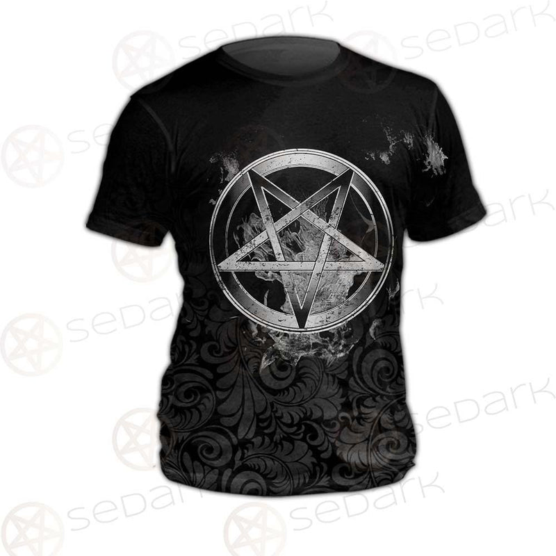 Baphoment And Satanic Symbols SED-0606 Unisex T-shirt