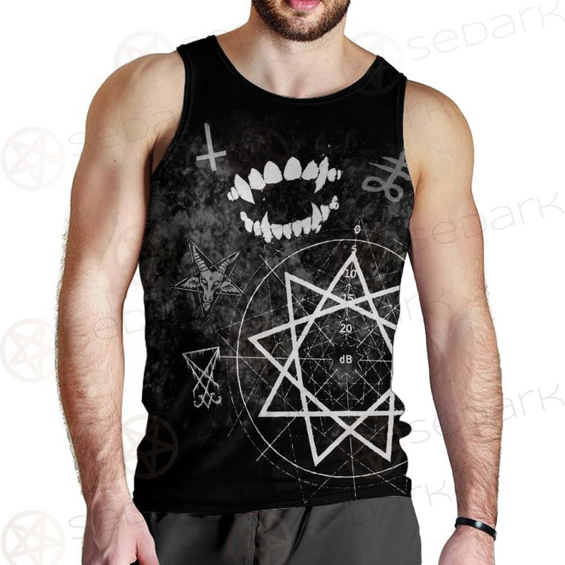 Satanic Slipknot SED-0607 Men Tank-tops