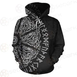 Ancient Scandinavian Ornament Viking SED-0609 Hoodie & Zip Hoodie