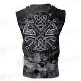 Viking Axe SED-0611 Zip Sleeveless Hoodie