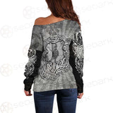 The Viking Urnes SED-0612 Off Shoulder Sweaters