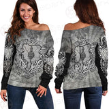 The Viking Urnes SED-0612 Off Shoulder Sweaters