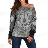 The Viking Urnes SED-0612 Off Shoulder Sweaters