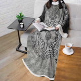 The Viking Urnes SED-0612 Sleeved Blanket