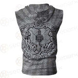 The Viking Urnes SED-0612 Zip Sleeveless Hoodie