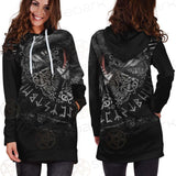 Viking Wolf Symbol SED-0613 Hoodie Dress