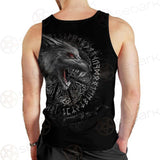 Viking Wolf Symbol SED-0613 Men Tank-tops