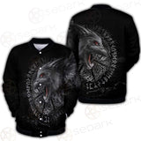 Viking Wolf Symbol SED-0613 Button Jacket