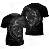 Viking Wolf Symbol SED-0613 Unisex T-shirt