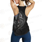 Viking Wolf Symbol SED-0613 Women Tank Top