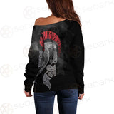 Norse Mythology Loki SED-0614 Off Shoulder Sweaters