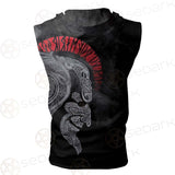 Norse Mythology Loki SED-0614 Zip Sleeveless Hoodie