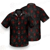 Sigil Of Baphomet Red SED-0615 Hawaiian Shirt & Beach Short
