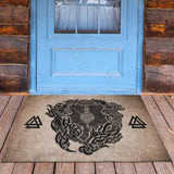 Viking Urnes And Symbol SED-0616 Door Mat