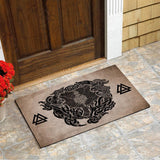 Viking Urnes And Symbol SED-0616 Door Mat