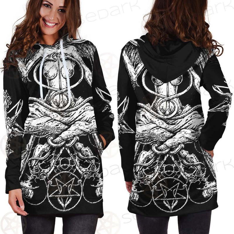 The Sabbatic Goat SED-0620 Hoodie Dress